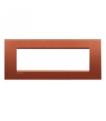 Bticino Wohnlichtplatte 7 quadratische Module LNA4807RK