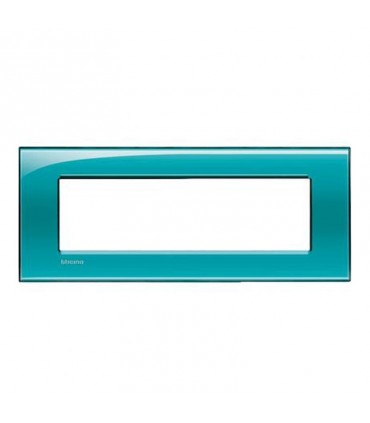 Bticino Wohnlichtplatte 7 quadratische Module LNA4807VD