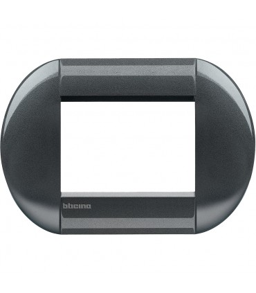 Bticino Wohnraumleuchte runde Platte 3 Module LNB4803AC