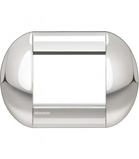 Bticino Wohnraumleuchte runde Platte 3 Module LNB4803CR