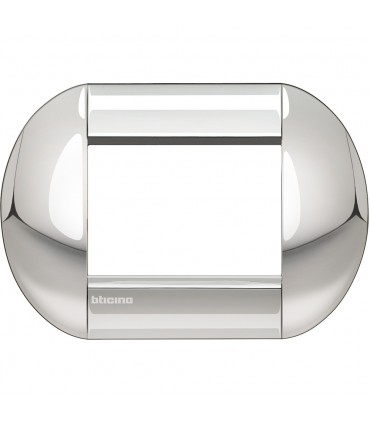 Bticino Wohnraumleuchte runde Platte 3 Module LNB4803CR