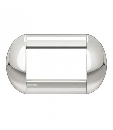 Bticino Wohnraumleuchte runde Platte 4 Module LNB4804CR