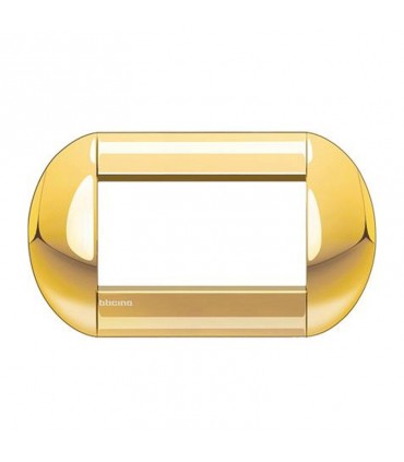 Bticino Wohnraumleuchte runde Platte 4 Module LNB4804OC