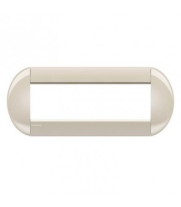 Bticino Wohnraumleuchte runde Platte 7 Module LNB4807CL