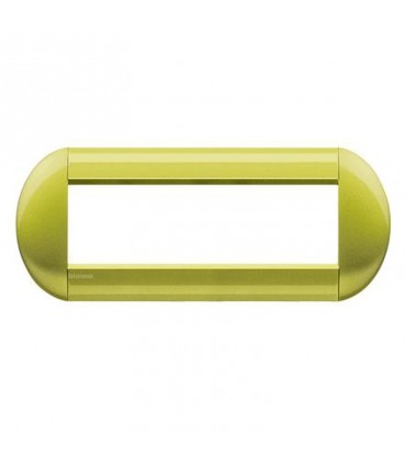 Bticino Wohnraumleuchte runde Platte 7 Module LNB4807CT