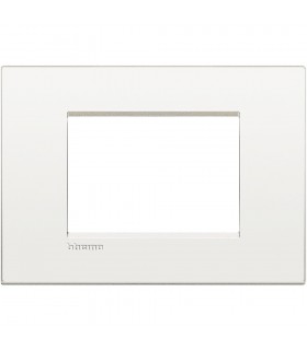 Bticino Wohnraumleuchte Platte AIR 3 Module reinweiß LNC4803BN