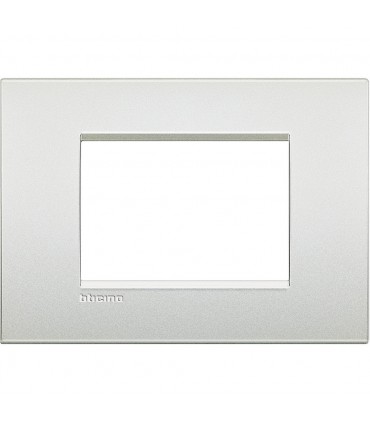 Bticino Wohnraumleuchte Platte AIR 3 Module perlweiß LNC4803PR