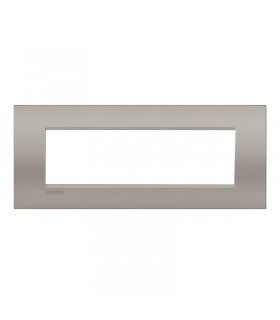 Teller Bticino LivingLight AIR sand 7 Plätze LNC4807SB