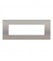 Teller Bticino LivingLight AIR sand 7 Plätze LNC4807SB