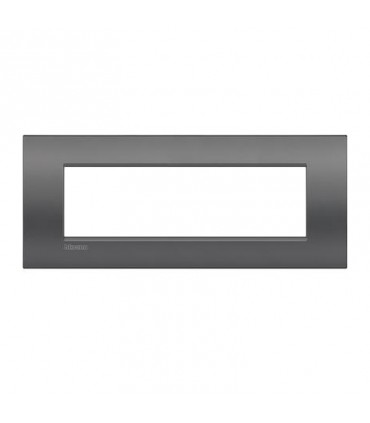 Teller Bticino LivingLight AIR Street 7 Plätze LNC4807ST