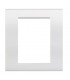 Teller Bticino LivingLight AIR 3+3 Plätze reinweiß LNC4826BN
