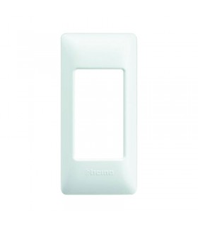 Bticino Platte LivingLight für 510LN-Einbaudose 1 Modul Weiß LND4811BI3