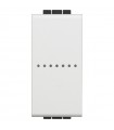 Der weiche Verbunden Bticino Living Light farbe, weiß N4003C