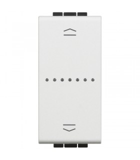 Befehl Rollläden Verbunden Bticino Living Light farbe, Weiß N4027C