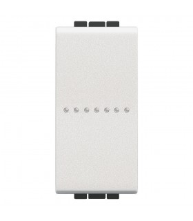 Bticino LivingLight Axialtaster 10A 1P weiß N4055N