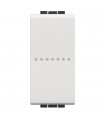 Bticino LivingLight Axialtaster 10A 1P weiß N4055N
