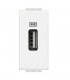 Bticino LivingLight Einzel-USB-Buchse direktes Netzteil 1,1A N4285C1