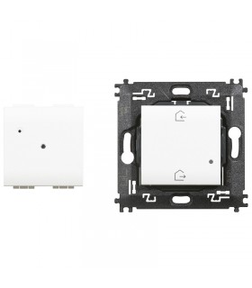 Gateway modul + KOMMT&BEENDEN Bticino Living Light Weiß N4500C