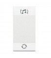 Bticino Livinglight Schalldiffusionsschalter-Abdeckung N4911BFN