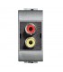 BTICINO LIVINGLIGHT RCA-STECKER NT4269R
