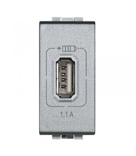 USB-Ladegerät 5 Vd.c Bticino LivingLight tech NT4285C1