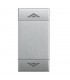 Bticino Livinglight Schalterabdeckung mit Up-Down-Siebdruck, 1mod NT4911AHN