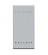Bticino living light Neutralschalterabdeckung 1 Modul grau NT4915N