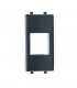 Adapter für Keystone RJ45 Fanton für serie AVE TEKLA 44 Schwarz 23958