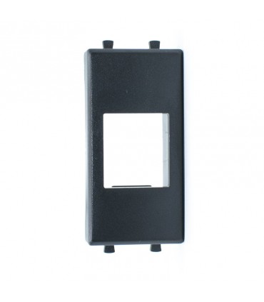 Adapter für Keystone RJ45 Fanton für serie AVE TEKLA 44 Schwarz 23958