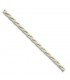 Fanton geflochtenes Seidenkabel 3G1,5 Farbe elfenbein 93928