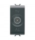 Gewiss Chorus direct TV-Steckdose schwarz GW12361