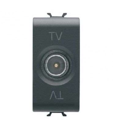 Gewiss Chorus direct TV-Steckdose schwarz GW12361