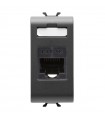 Gewiss Chorus RJ45-Steckdose CAT 5E schwarz GW12421