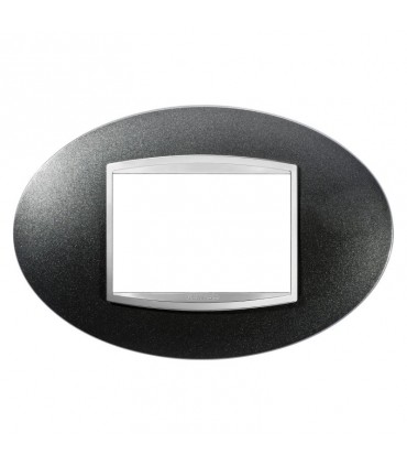 Gewiss Chorus Abdeckrahmen ART 3P schieferfarben GW16303VA