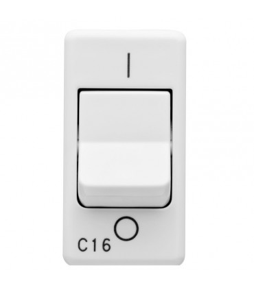 Gewiss thermisch-magnetisches Schutzschaltersystem 16A GW20436