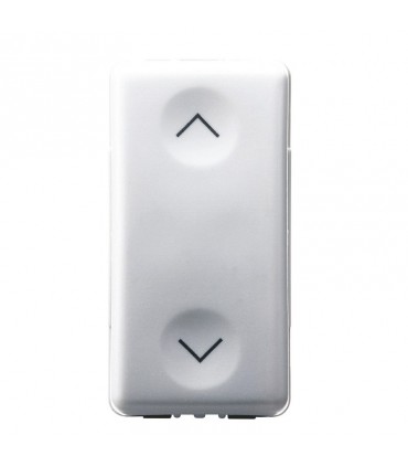 Doppeltaster Gewiss System 1 Modul mit Auf- und Abwärtspfeilen GW20521