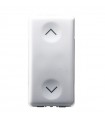 Doppeltaster Gewiss System 1 Modul mit Auf- und Abwärtspfeilen GW20521