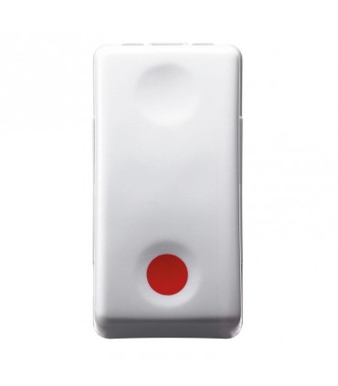 Gewiss System P NC-Taster - 10 A - Aus NA rotes Symbol GW20523