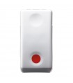 Gewiss System P NC-Taster - 10 A - Aus NA rotes Symbol GW20523
