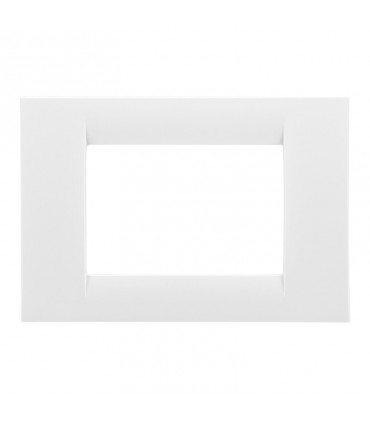 Platte Gewiss System weiß 3 Module GW22103