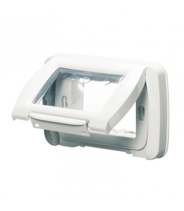Wasserdichte Platte Gewiss system weiß ip55 3 Module GW22451