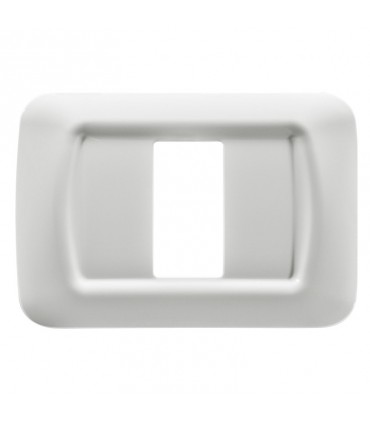 Gewiss System Weiß Aufsatzplatte 1 Platz GW22501