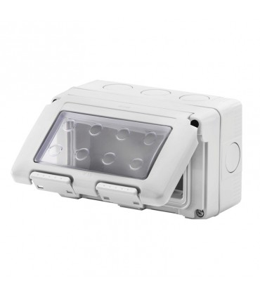 Gewiss-Gehäuse für System-Horizontalgeräte 4-fach wasserdicht IP55