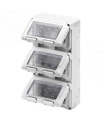 Container Gewiss wandhängend 12-polig IP55 für Systemreihe GW27052