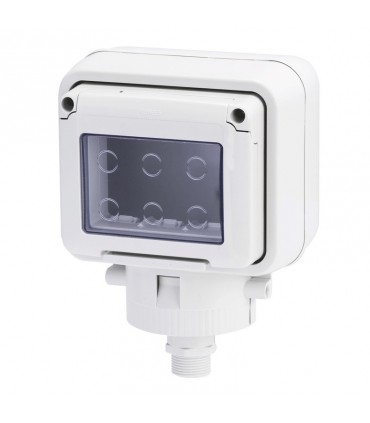 Gewiss-Gehäuse für Systemgeräte wasserdicht 3 Plätze Befestigung Mastkopf IP55