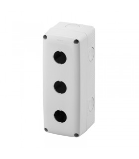 Gewiss Wandbehälter 3 Löcher 22mm leer für Tasten GW27103