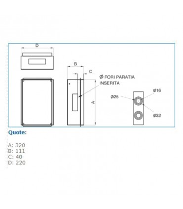 Schalung für 8-moduligen Versteckturm Bocchiotti B01371