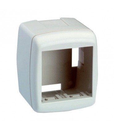 Master-Außendose 2 Plätze weiß 00472-B