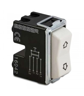 Doppelter Masterknopf 16000 mit Pfeilen 16042