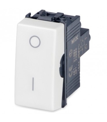 Master Mix zweipoliger Schalter 2P 16AX weiß 21002